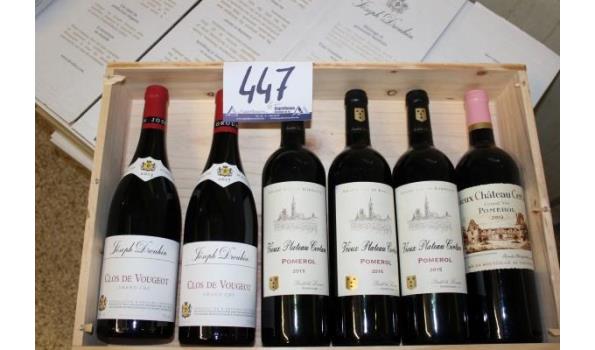6 div wijnen wo VIEUX PLATEAU CERTAN Pomerol 2015